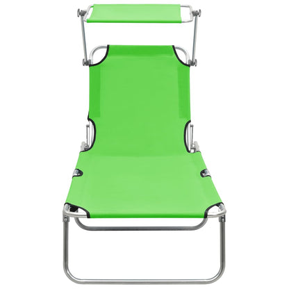 Sun Lounger Green