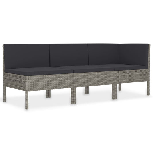 Garden Furniture Set Grey, Anthracite