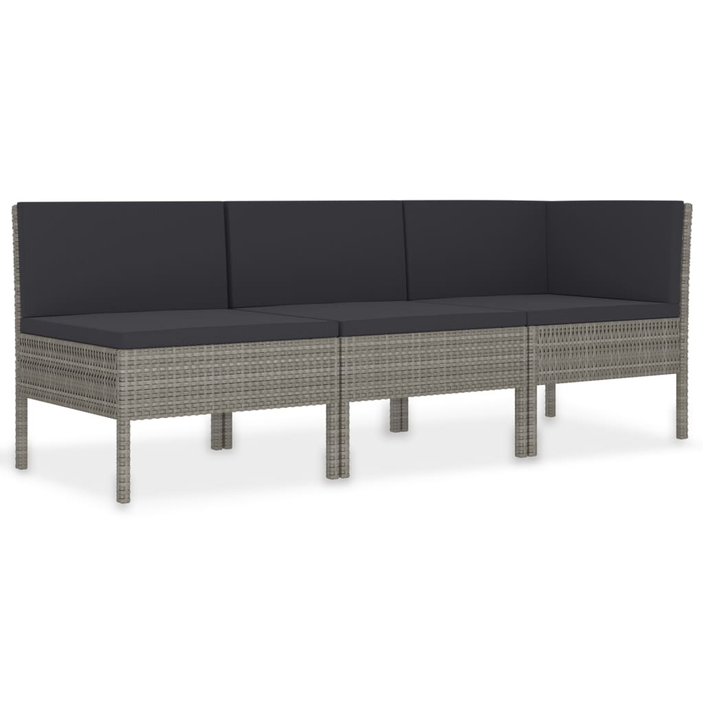 Garden Furniture Set Grey, Anthracite