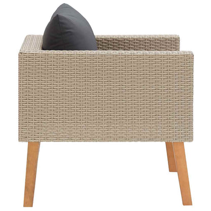 Garden Sofa Beige, Anthracite