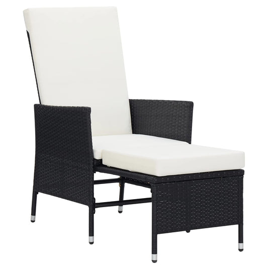 Armchair Black, Cream White