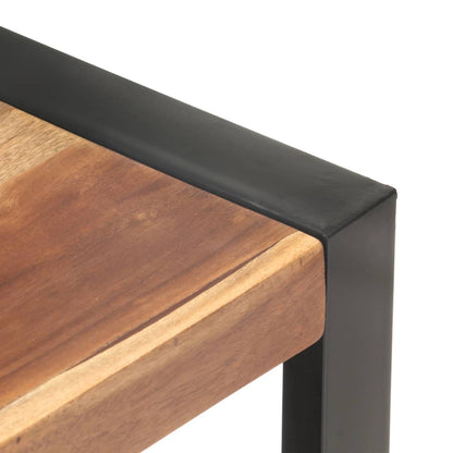 TV Cabinet Honey Finish Solid Acacia Wood Medium TV Cabinet