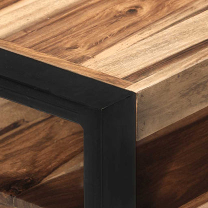 TV Cabinet Honey Finish Solid Acacia Wood Medium TV Cabinet