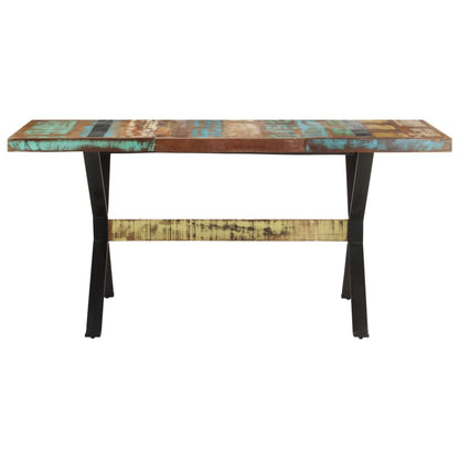 Dining Table Multicolor Solid reclaimed wood Medium Durable