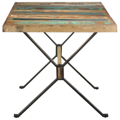 Dining Table Multicolor Solid reclaimed wood Medium Durable