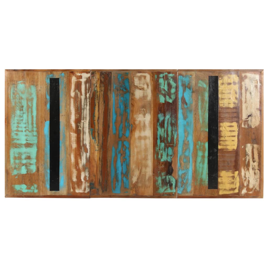 Dining Table Multicolor Solid reclaimed wood Medium Durable