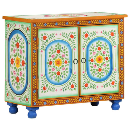 Sideboard Multicolored Solid mango wood, MDF Medium Sideboard