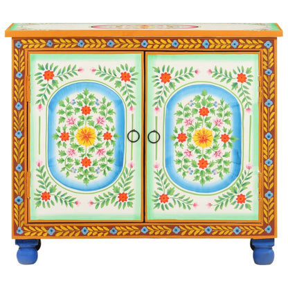 Sideboard Multicolored Solid mango wood, MDF Medium Sideboard