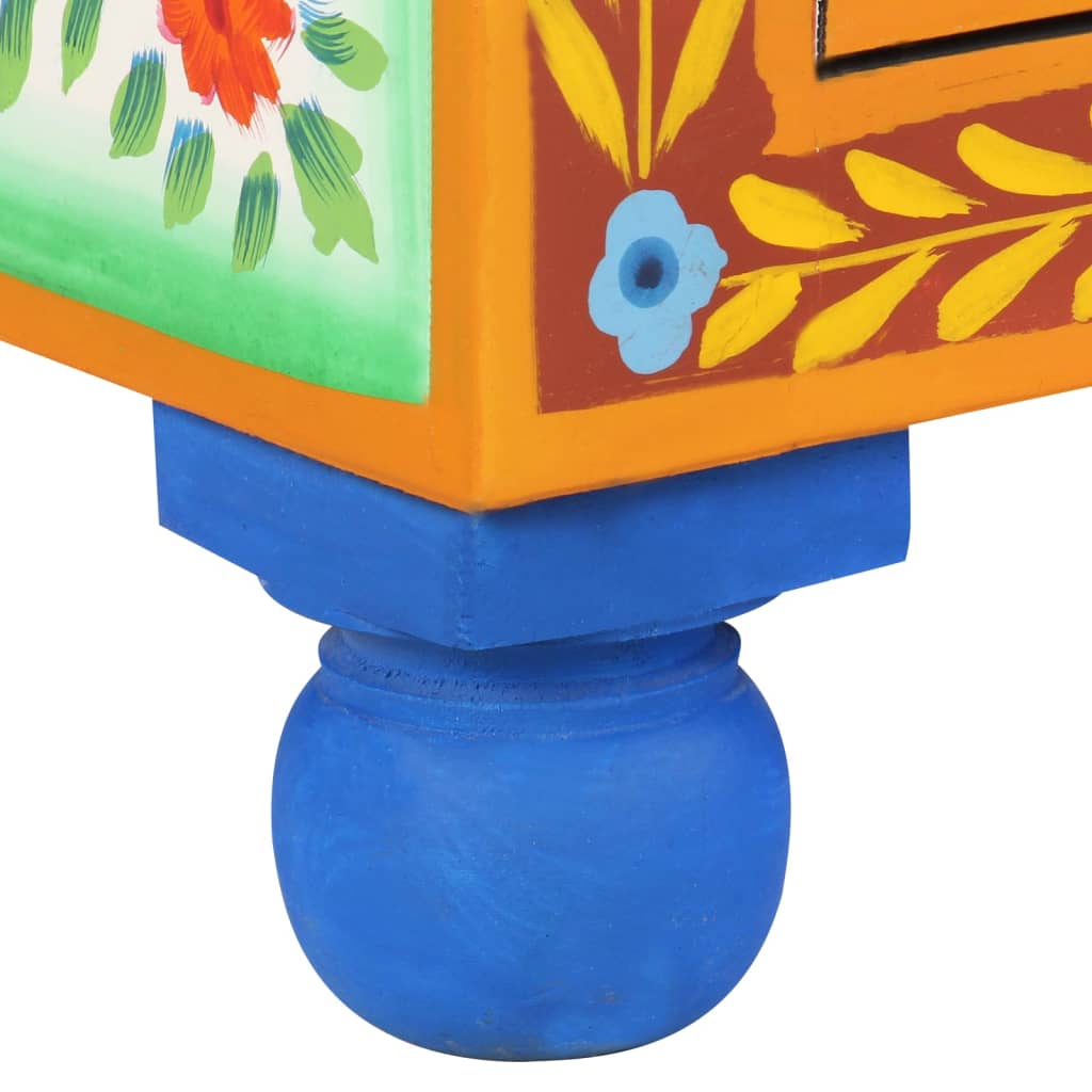 Sideboard Multicolored Solid mango wood, MDF Medium Sideboard