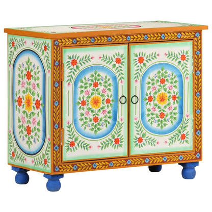 Sideboard Multicolored Solid mango wood, MDF Medium Sideboard