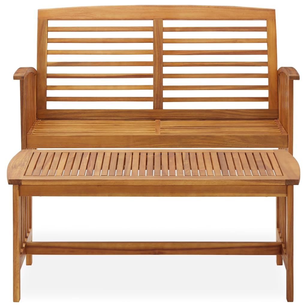 Garden Lounge Set Brown Solid acacia wood Medium Durable