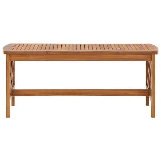 Coffee Table Brown Solid Acacia wood Medium Decorative Inlays