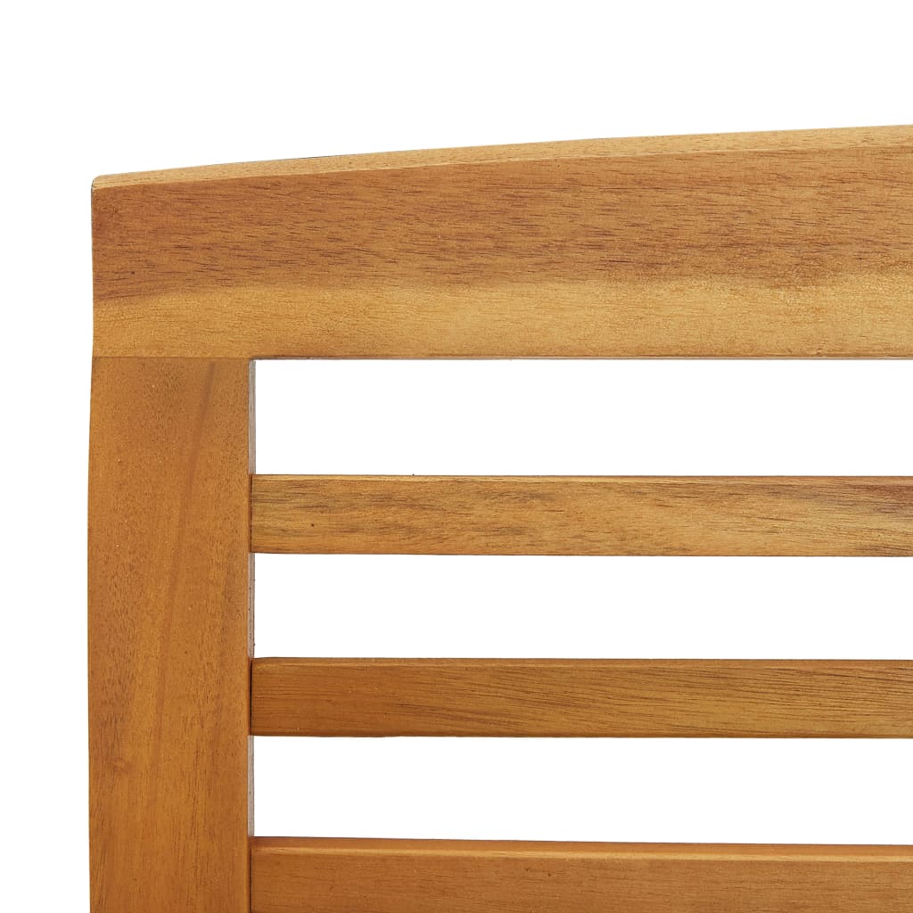 Garden Lounge Set Natural wood Solid acacia wood Medium Strong