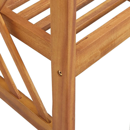 Garden Lounge Set Natural wood Solid acacia wood Medium Strong