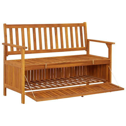 Storage Bench Natural wood Solid acacia wood Medium Storage Bench