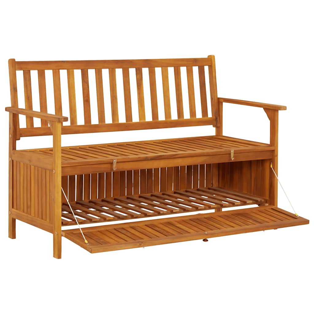 Storage Bench Natural wood Solid acacia wood Medium Storage Bench