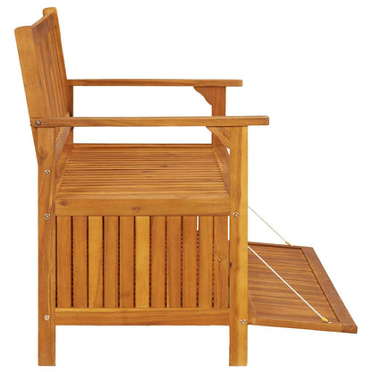 Storage Bench Natural wood Solid acacia wood Medium Storage Bench