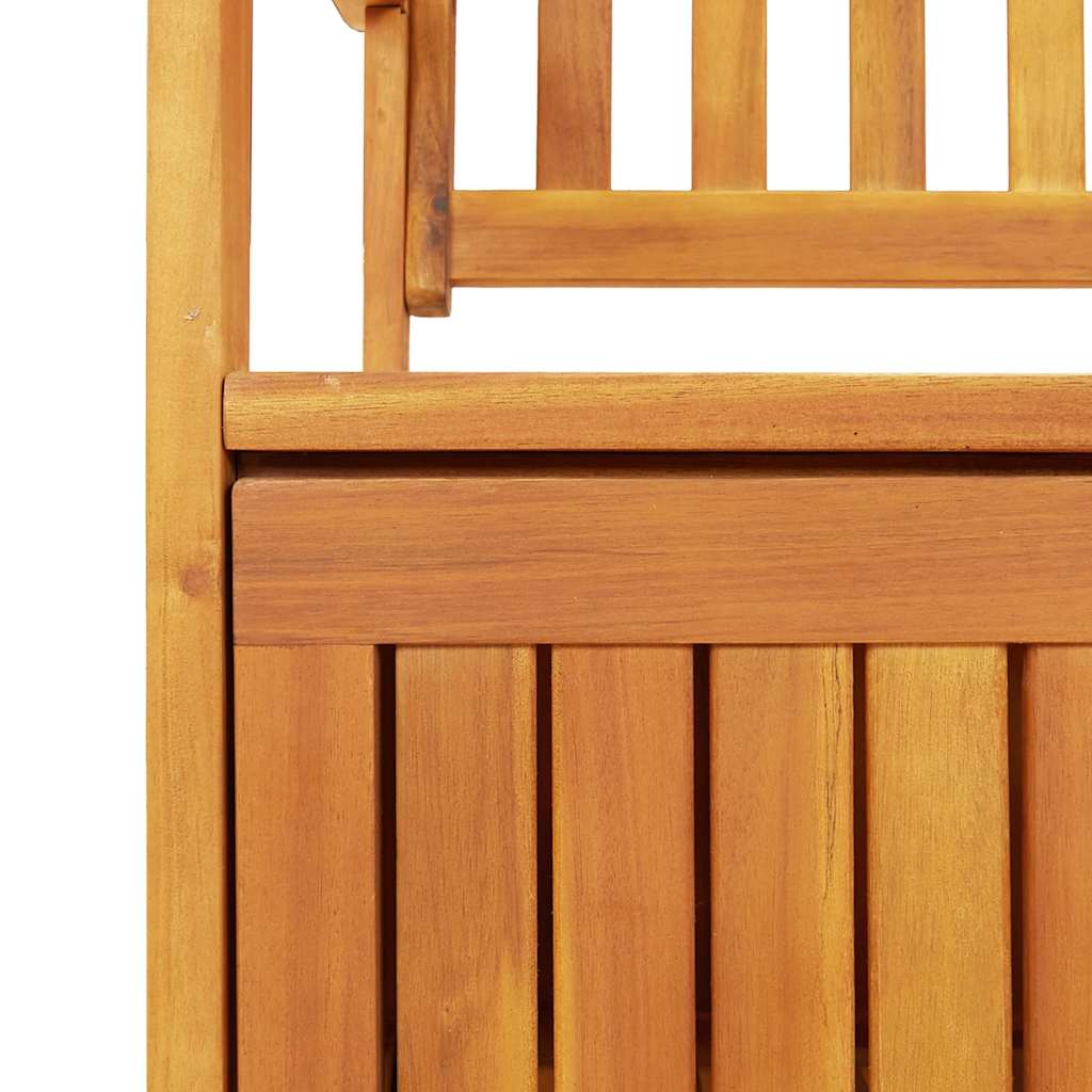 Storage Bench Natural wood Solid acacia wood Medium Storage Bench