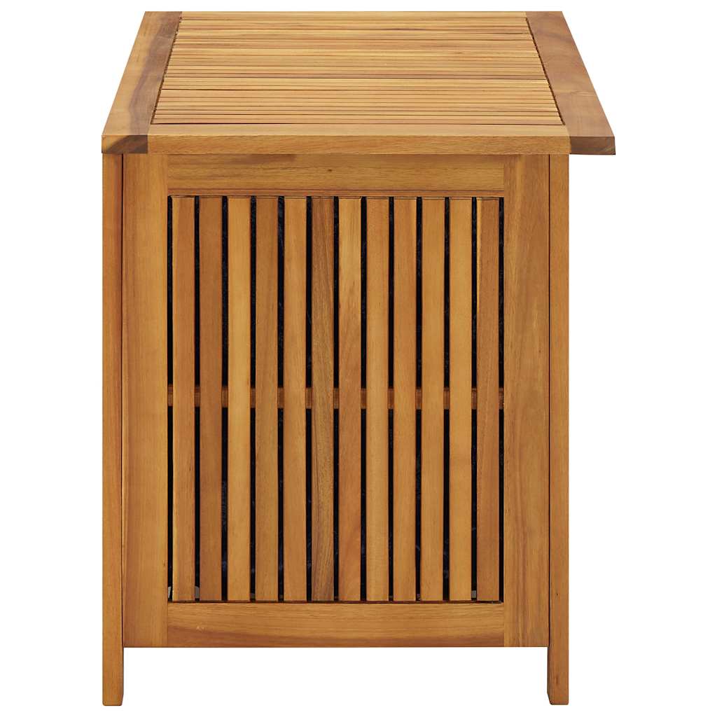 Storage Box Natural Brown Solid Acacia Wood Medium Storage Box