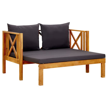 Bench Natural wood Solid acacia wood Medium Extendable