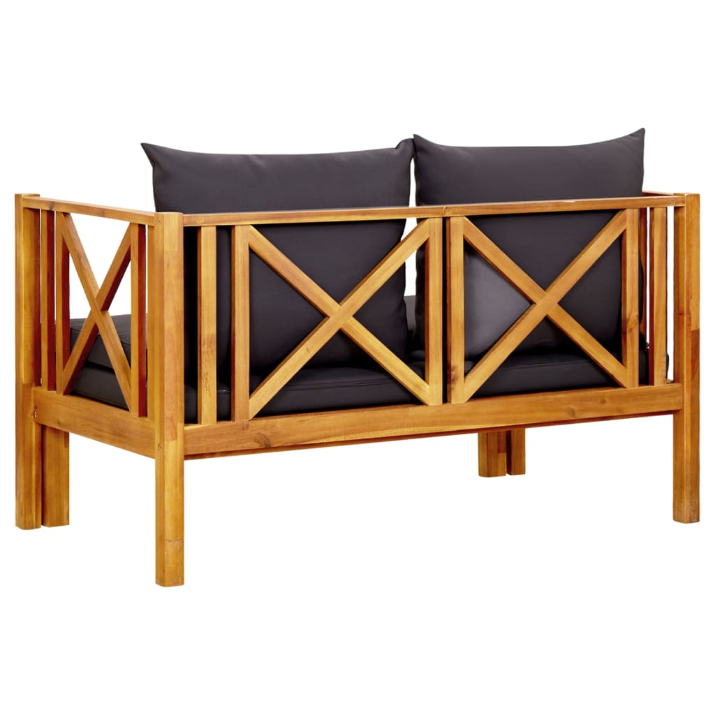Bench Natural wood Solid acacia wood Medium Extendable