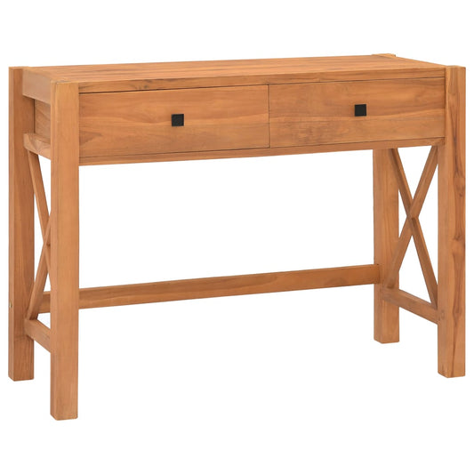Desk Teak Wood Teak Wood, Plywood Medium Desk Rectangular