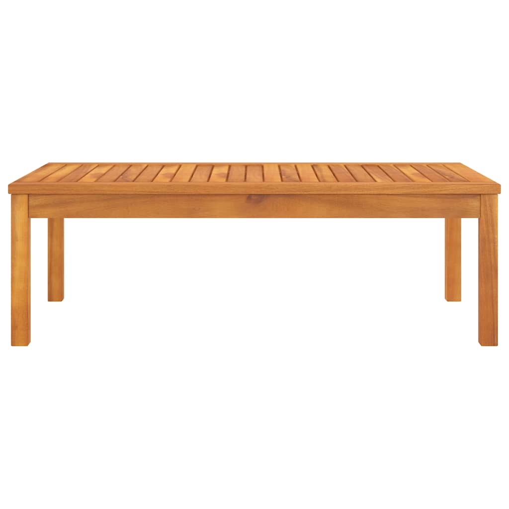 Garden Coffee Table Natural acacia wood Solid acacia wood Medium