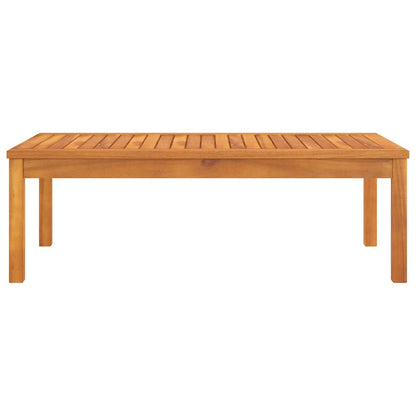 Garden Coffee Table Natural acacia wood Solid acacia wood Medium