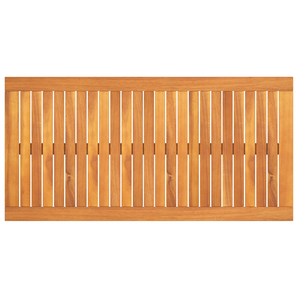 Garden Coffee Table Natural acacia wood Solid acacia wood Medium