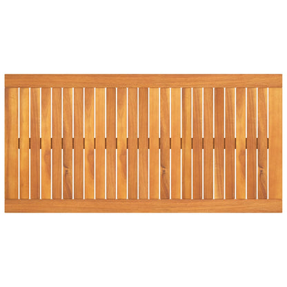 Garden Coffee Table Natural acacia wood Solid acacia wood Medium