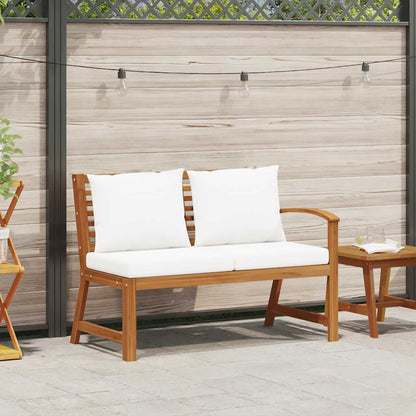 Garden Bench Natural wood, Cream