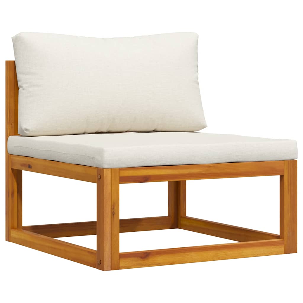 Wooden Sofa Set Cream white
