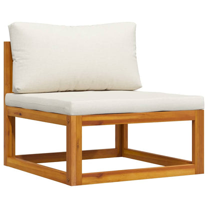 Wooden Sofa Set Cream white
