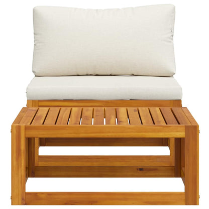 Wooden Sofa Set Cream white