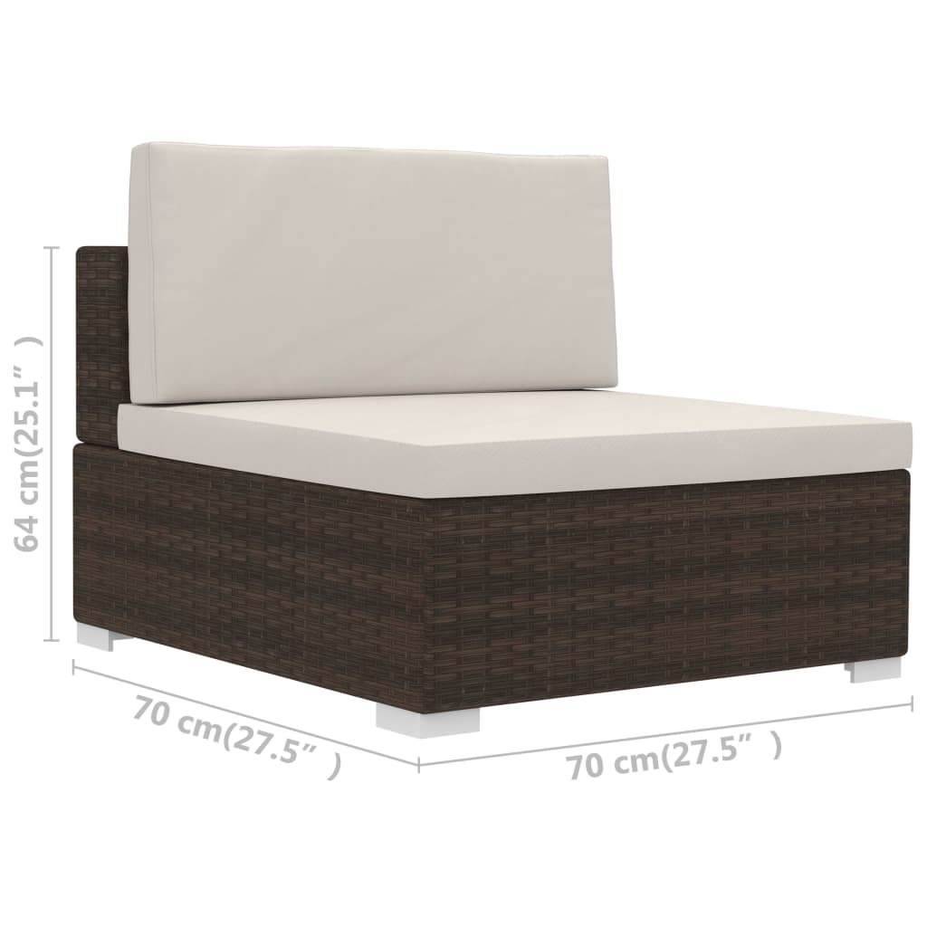 Patio Sofa Set Set of 3 Modular Patio Sofa Set Rectangular