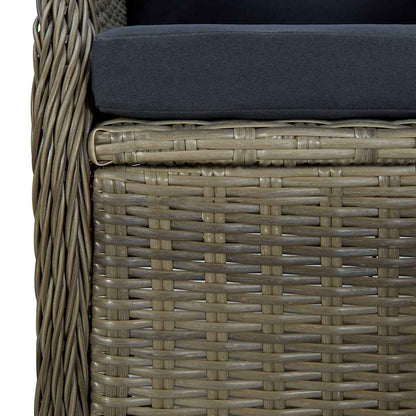 Garden Chair Brown, Black