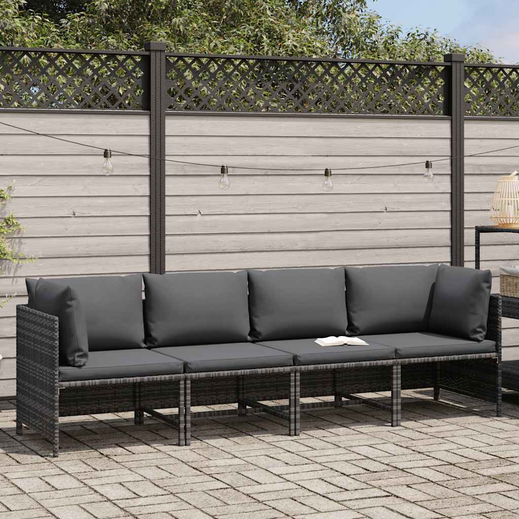 Garden Sofa Grey, Anthracite