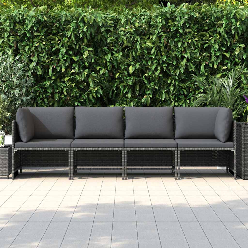 Garden Sofa Grey, Anthracite