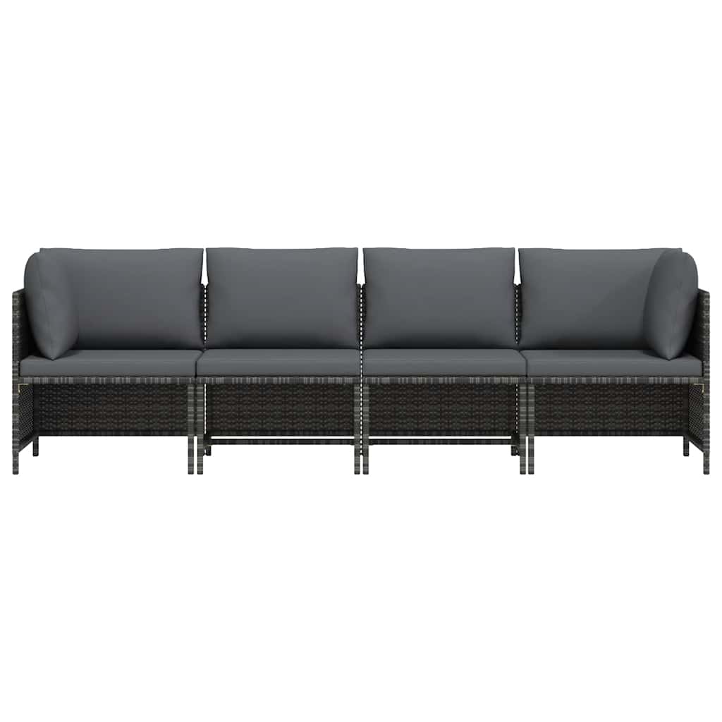 Garden Sofa Grey, Anthracite