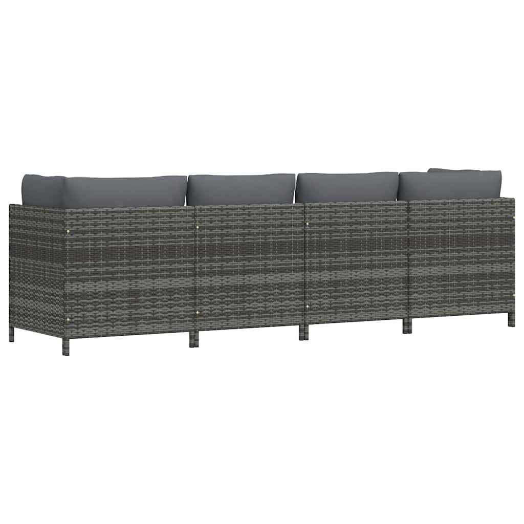Garden Sofa Grey, Anthracite
