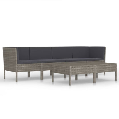 Garden Furniture Set Grey, Anthracite