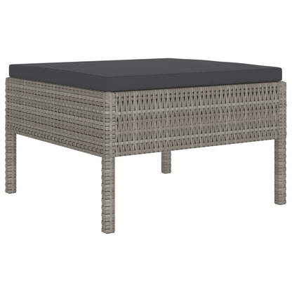 Garden Furniture Set Grey