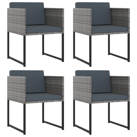 Garden Dining Set Grey