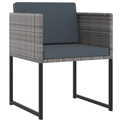 Garden Dining Set Grey