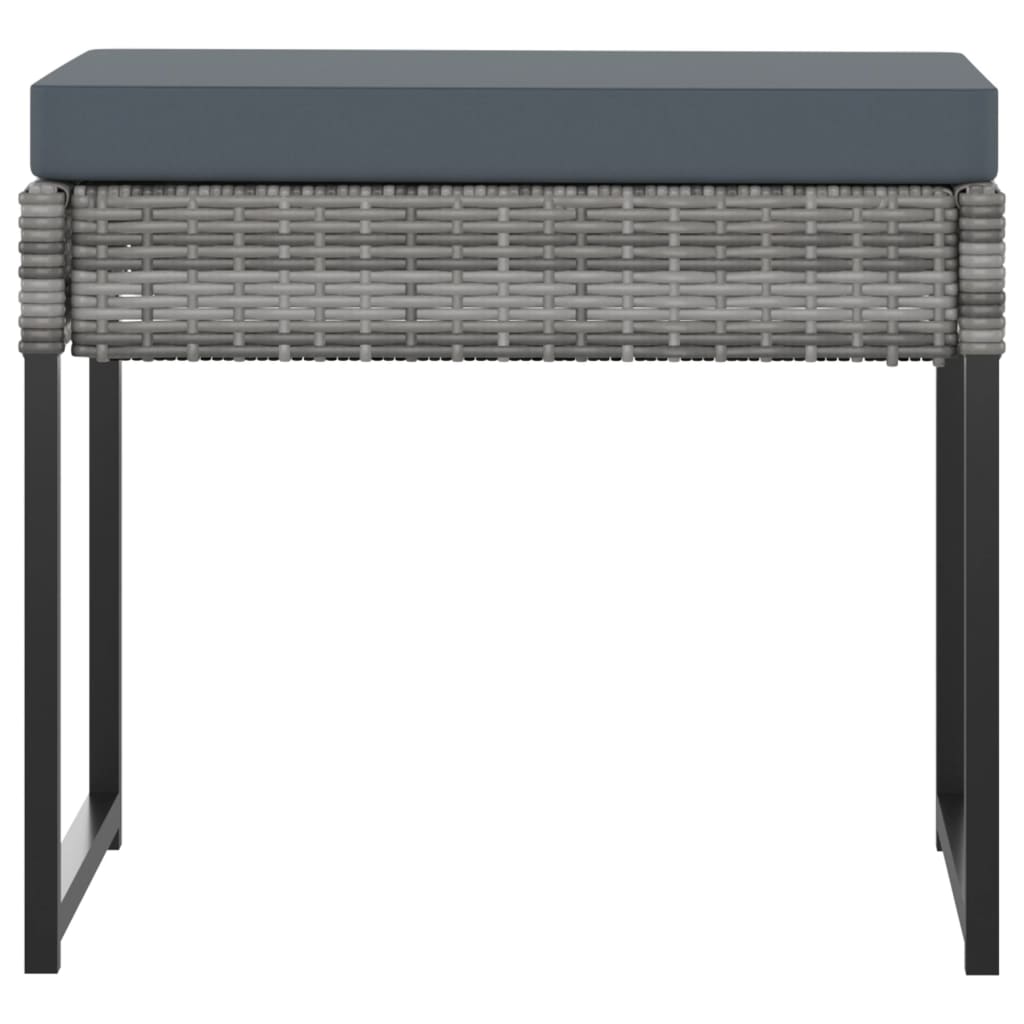 Garden Dining Set Grey