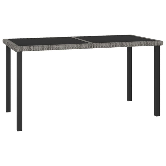 Garden Dining Table Grey