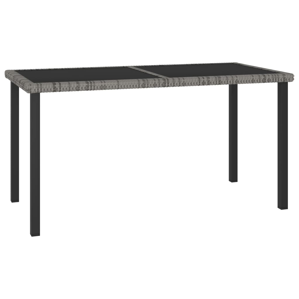 Garden Dining Table Grey