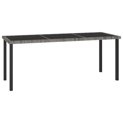 Garden Dining Table Grey