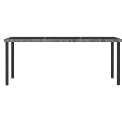 Garden Dining Table Grey