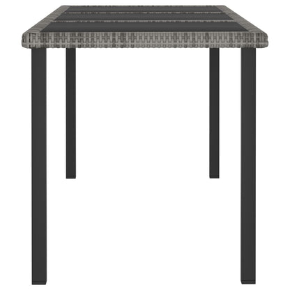 Garden Dining Table Grey